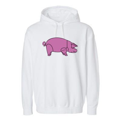 Pig As Worn By Dave Gilmour Garment-Dyed Fleece Hoodie