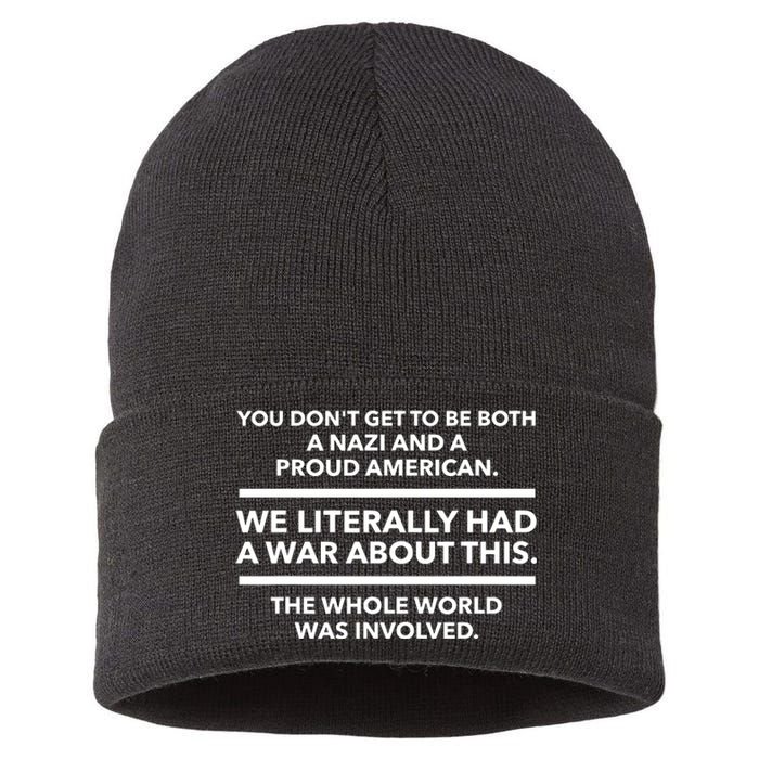 Proud American We Literally Had A War About This Sustainable Knit Beanie