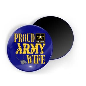 Proud Army Wife Gift Military Pride Meaningful Gift Magnet