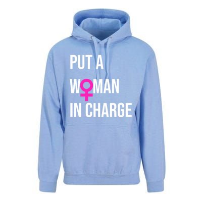 Put A Woman In Charge Potus Female President Unisex Surf Hoodie