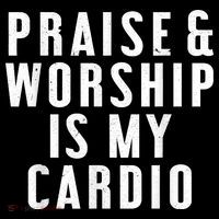 Praise And Worship Is My Cardio Funny Short Acrylic Beanie