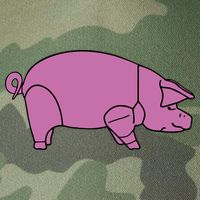 Pig As Worn Legacy Tie Dye Trucker Hat