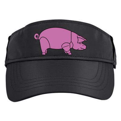 Pig As Worn Adult Drive Performance Visor