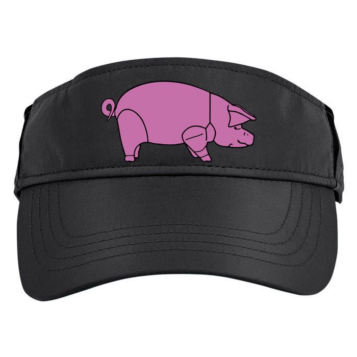 Pig As Worn Adult Drive Performance Visor