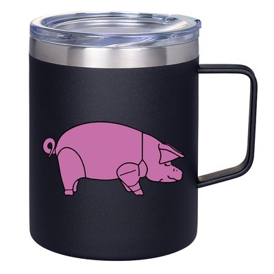 Pig As Worn 12oz Stainless Steel Coffee Mug