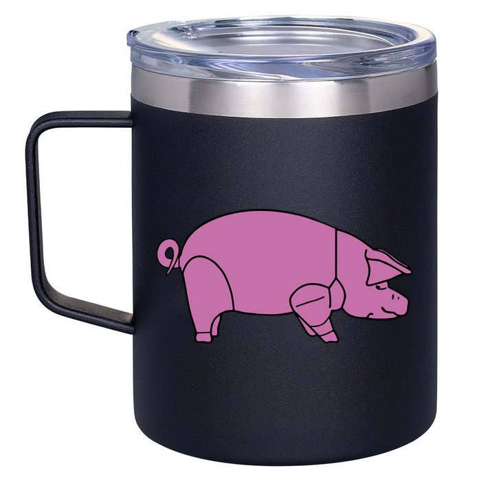 Pig As Worn 12oz Stainless Steel Coffee Mug