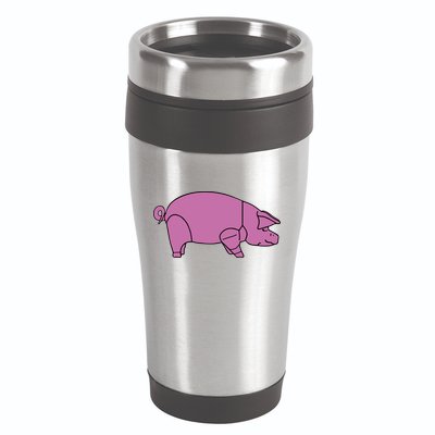 Pig As Worn 16oz Travel Tumbler