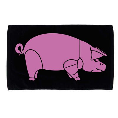 Pig As Worn Microfiber Hand Towel