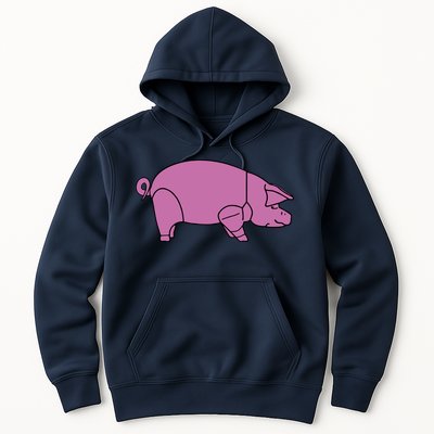 Pig As Worn Hoodie