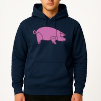 Pig As Worn Hoodie