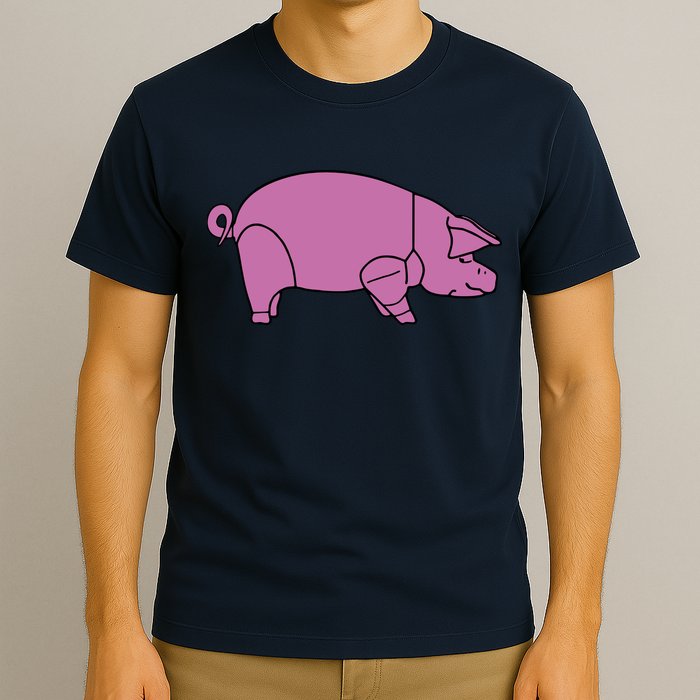 Pig As Worn T-Shirt