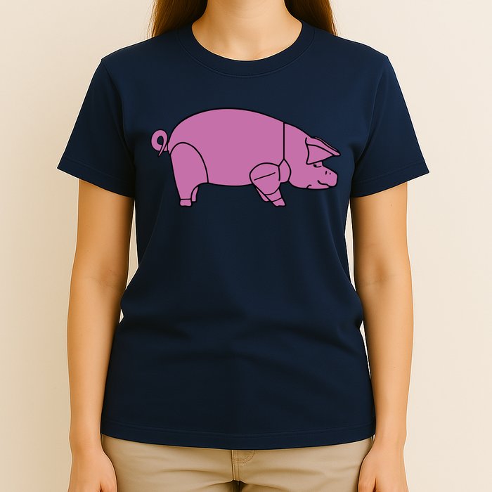 Pig As Worn T-Shirt