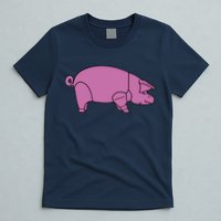 Pig As Worn T-Shirt