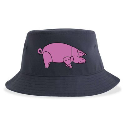 Pig As Worn Sustainable Bucket Hat