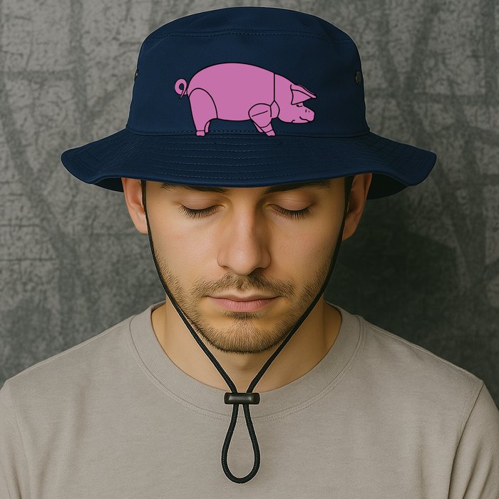 Pig As Worn Bucket Hat