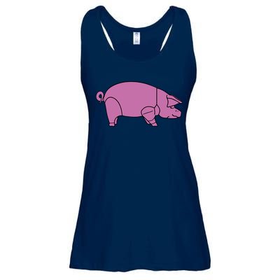 Pig As Worn Ladies Essential Flowy Tank