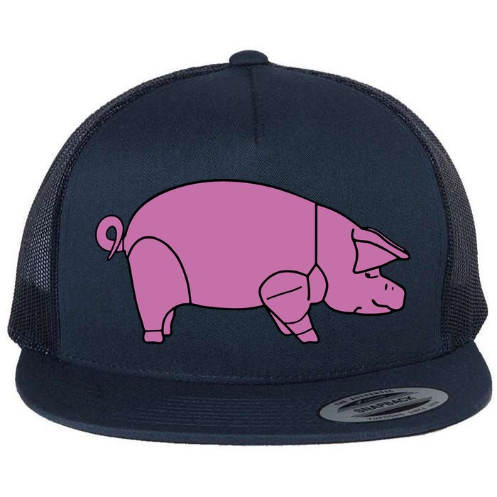 Pig As Worn Flatbill Hat