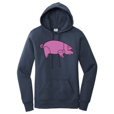 Pig As Worn Women's Pullover Hoodie