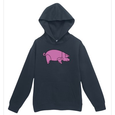 Pig As Worn By Dave Gilmour Urban Pullover Hoodie