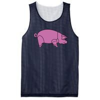 Pig As Worn By Dave Gilmour Mesh Reversible Basketball Jersey Tank