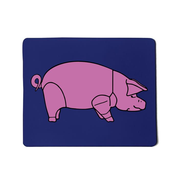 Pig As Worn By Dave Gilmour Mousepad