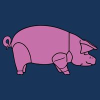 Pig As Worn By Dave Gilmour Mousepad