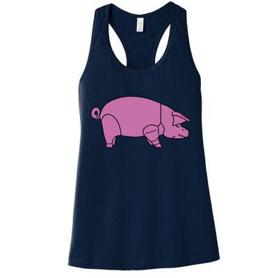 Pig As Worn Womens Tank Top