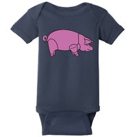 Pig As Worn Baby Bodysuit