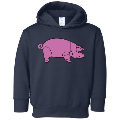 Pig As Worn Toddler Hoodie