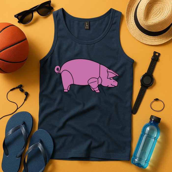 Pig As Worn By Dave Gilmour Tank Top