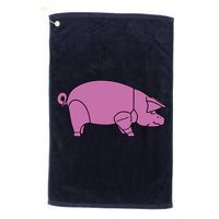 Pig As Worn Golf Towel