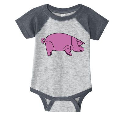 Pig As Worn Infant Baby Jersey Bodysuit