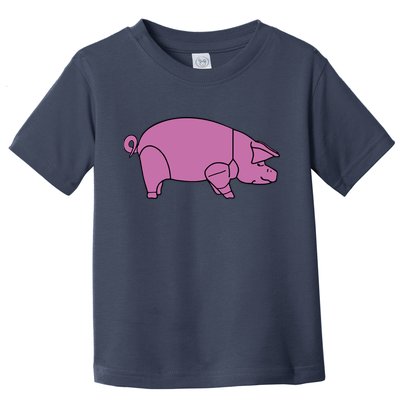 Pig As Worn Toddler T-Shirt