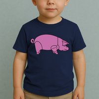 Pig As Worn Toddler T-Shirt
