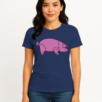 Pig As Worn Womens T-Shirt