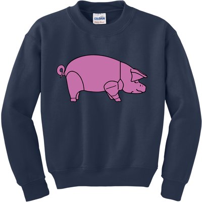 Pig As Worn Kids Sweatshirt