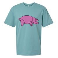 Pig As Worn Sueded Cloud Jersey T-Shirt