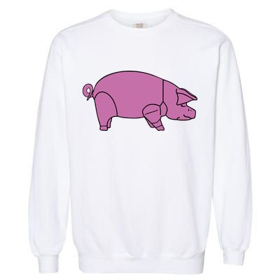 Pig As Worn Garment-Dyed Sweatshirt