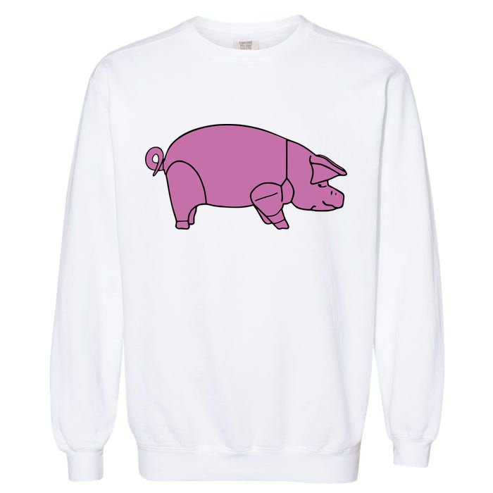 Pig As Worn Garment-Dyed Sweatshirt