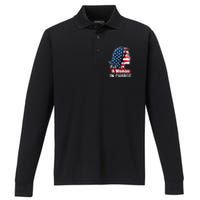 Put A Woman In Charge 2024 Empower In Politics Performance Long Sleeve Polo