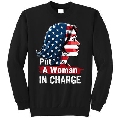 Put A Woman In Charge 2024 Empower In Politics Sweatshirt