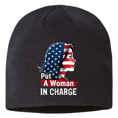 Put A Woman In Charge 2024 Empower In Politics Sustainable Beanie