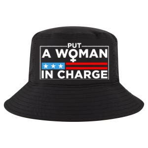 Put A Woman In Charge Potus Female President Cool Comfort Performance Bucket Hat