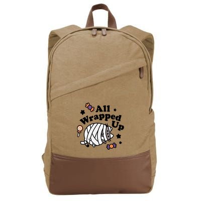 Pusheen All Wrapped Up Halloween Cotton Canvas Backpack