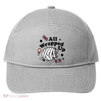 Pusheen All Wrapped Up Halloween 7-Panel Snapback Hat