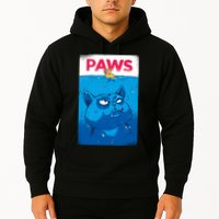 Paws Angry Cat Movie Poster Hoodie
