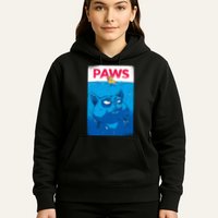 Paws Angry Cat Movie Poster Hoodie