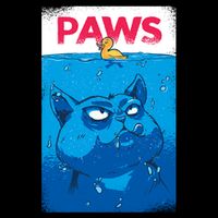 Paws Angry Cat Movie Poster Hoodie