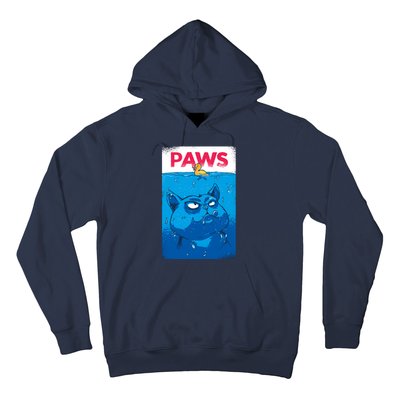 Paws Angry Cat Movie Poster Hoodie