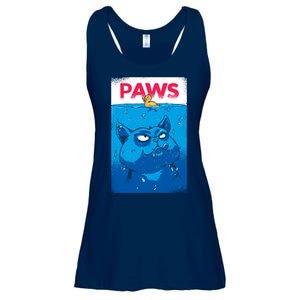 Paws Angry Cat Movie Poster Ladies Essential Flowy Tank